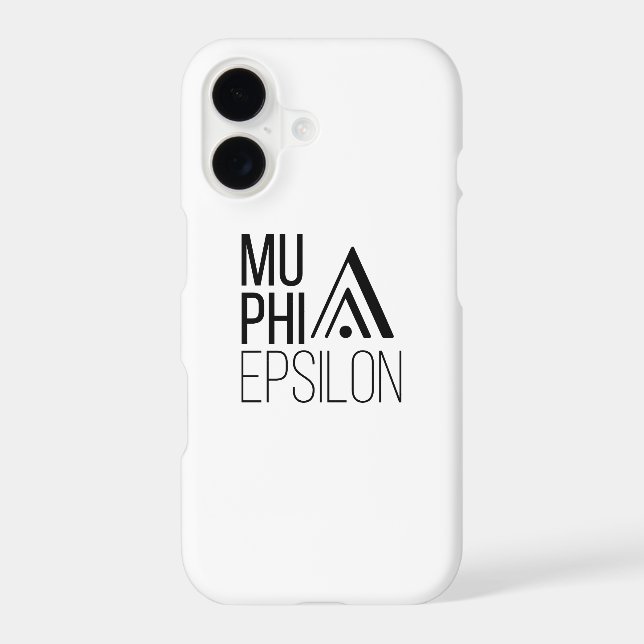 Mu Phi Epsilon Logo Case-Mate iPhone Case (Back)