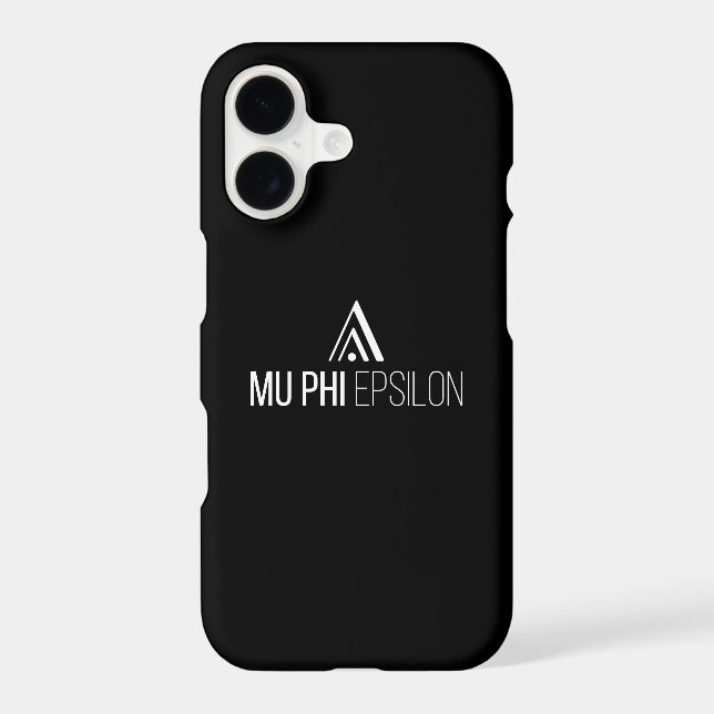 Mu Phi Epsilon Logo Iphone Case (Back)