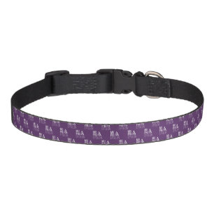 Mu Phi Epsilon Logo Pet Collar