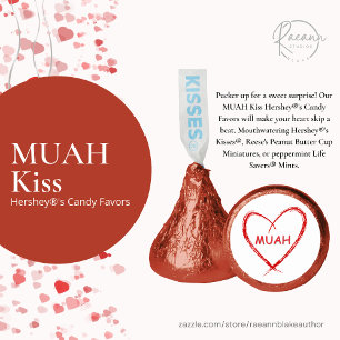 MUAH Kiss Hershey®'s Candy Favors