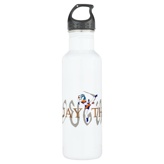 Muay Thai Accessories Water Bottle (Front)