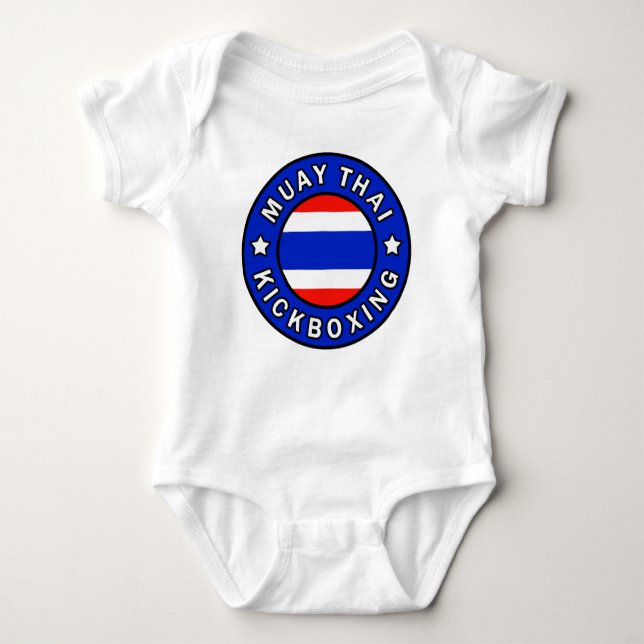Muay Thai Baby Bodysuit (Front)