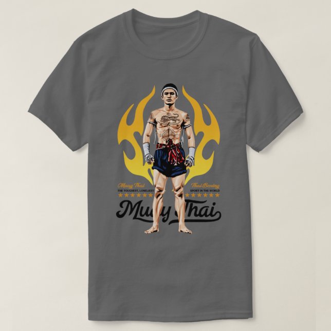 Muay Thai Boran  T-Shirt (Design Front)