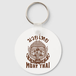 Muay Thai Boxer Boxing Lover Thai Boxing Thailand  Keychain