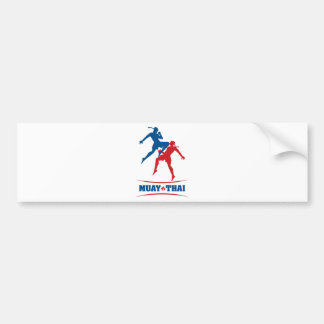 Muay Thai Bumper Sticker
