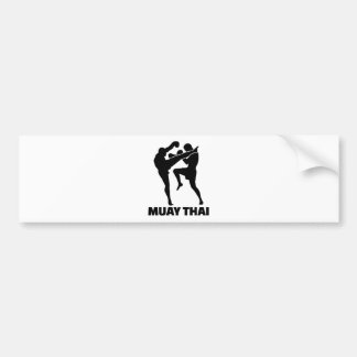 Muay Thai Bumper Sticker