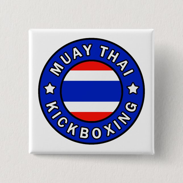 Muay Thai Button (Front)