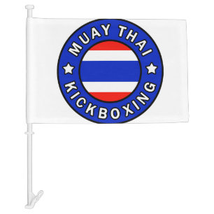 Muay Thai Car Flag