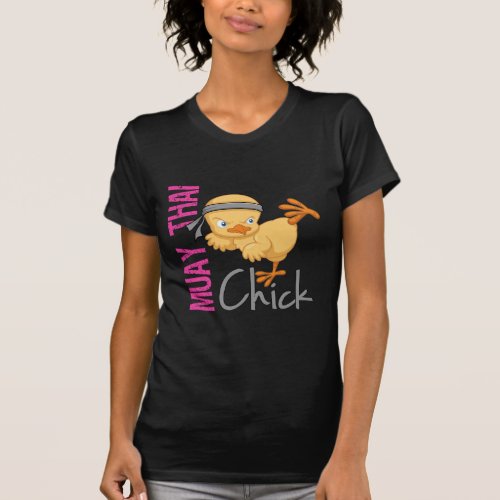 Muay Thai Chick T_Shirt