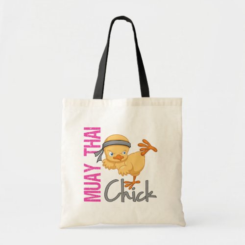 Muay Thai Chick Tote Bag