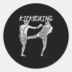 Muay Thai Classic Round Sticker