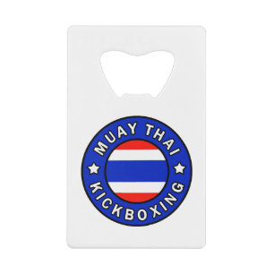 Muay Thai Credit Card Bottle Opener