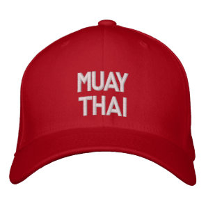 Muay Thai Embroidered Baseball Hat