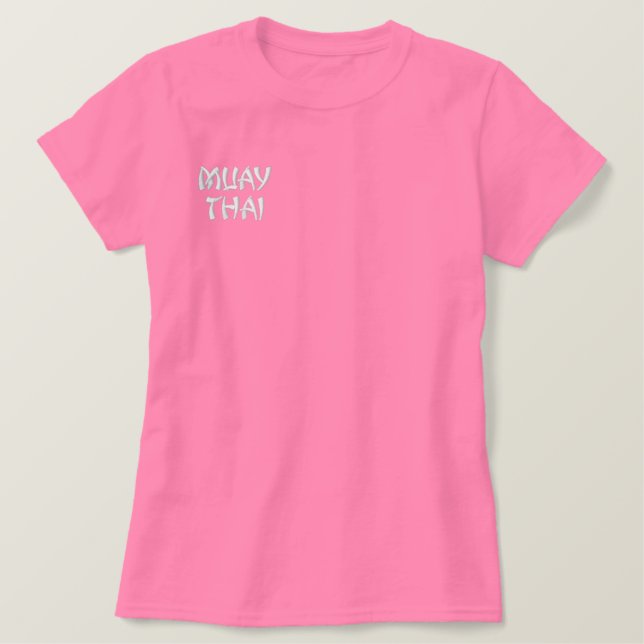 Muay Thai Embroidered Shirt (Design Front)