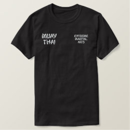 Muay Thai Embroidered T-Shirt