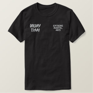 Muay Thai Embroidered T-Shirt
