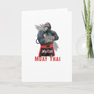 Muay Thai Fighter Card