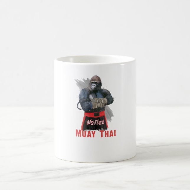 Muay Thai Fighter Coffee Mug (Center)