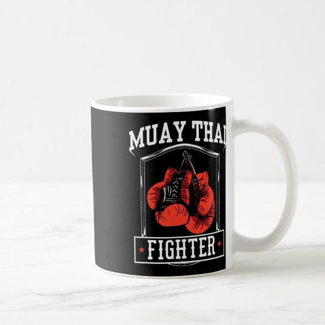 Muay Thai Fighter Hob1  Coffee Mug (Right)