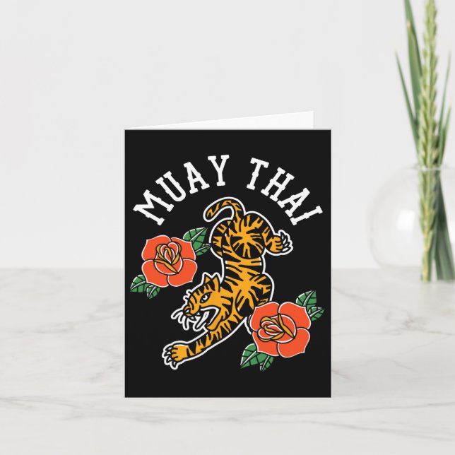 Muay Thai Fighter Hob  Card (Front)