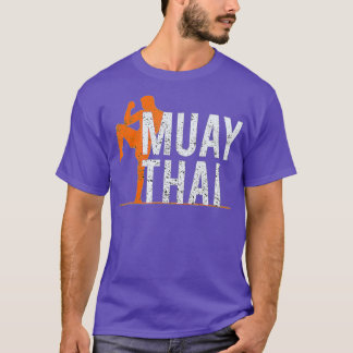 Muay Thai For Men Women Kids Fighter Kickboxing T-Shirt