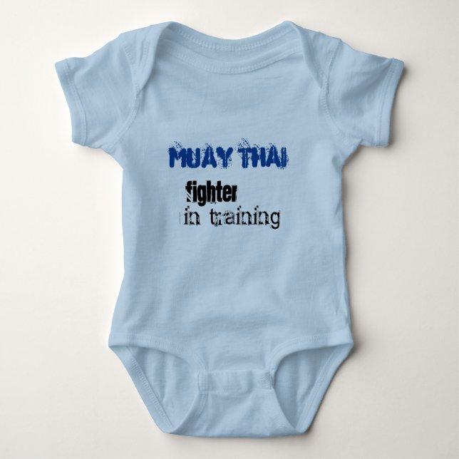 Muay Thai - in training Baby Bodysuit (Front)