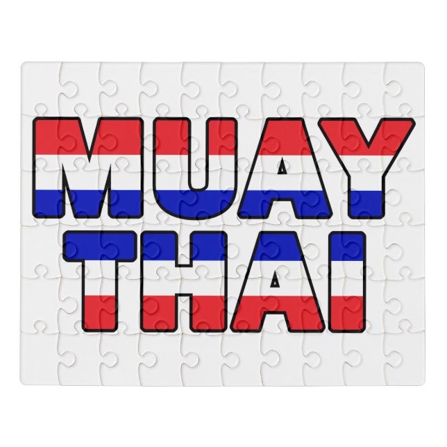 Muay Thai Jigsaw Puzzle (Puzzle Horizontal)