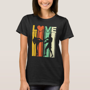 Muay Thai Kick Boxing Martial Arts - Mma Love Retr T-Shirt