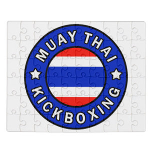 Muay Thai Kickboxing Jigsaw Puzzle