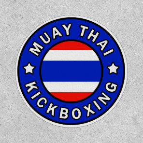 Muay Thai Kickboxing Patch
