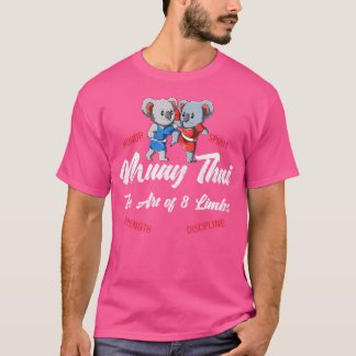 Muay Thai Koala Thai Boxing And Kickboxing T-Shirt