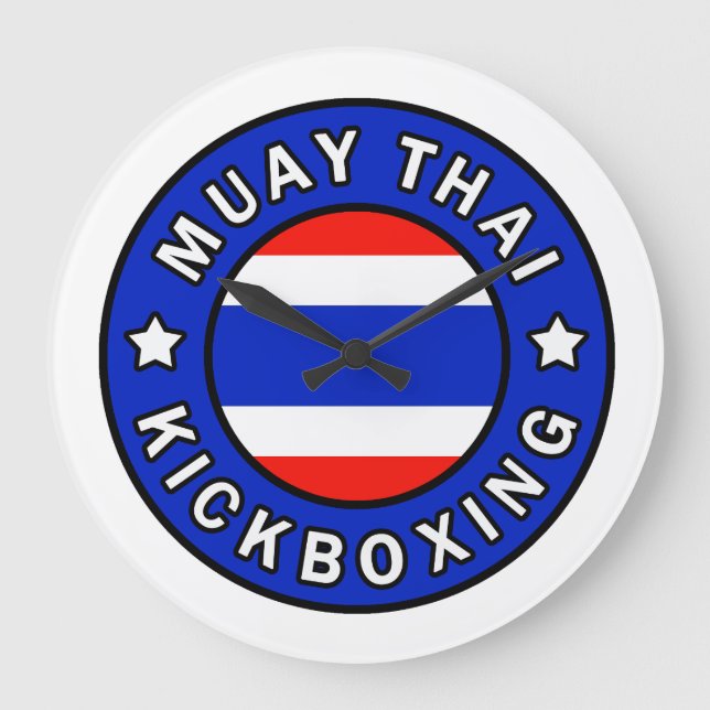 Muay Thai Large Clock (Front)