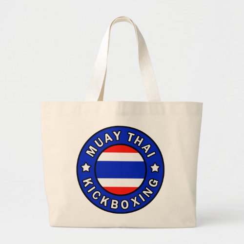 Muay Thai Large Tote Bag