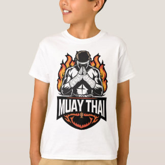 Muay Thai Logo - Thai Boxing Fighter T-Shirt
