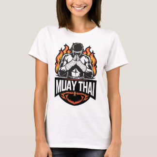 Muay Thai Logo - Thai Boxing Fighter T-Shirt