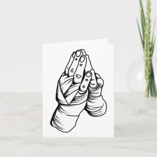 Muay Thai Martial Arts Combat Boxing Sport  Card