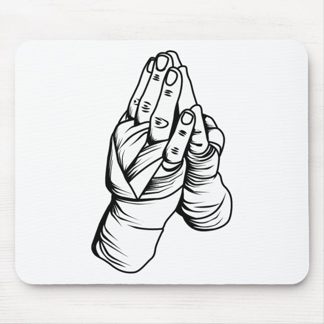 Muay Thai Martial Arts Comt Boxing Sport  Mouse Pad (Front)