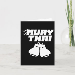 Muay Thai Martial Arts Fighter Hob  Card