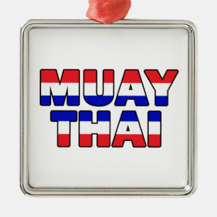 Muay Thai Metal Ornament