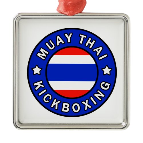 Muay Thai Metal Ornament