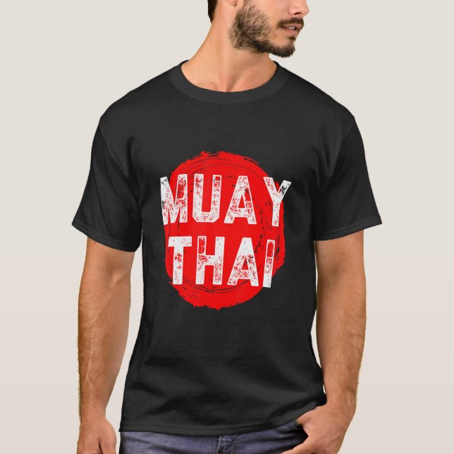 Muay Thai NakMuay Boxing Workout T-Shirt (Front)