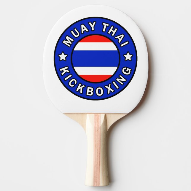 Muay Thai Ping-Pong Paddle (Front)