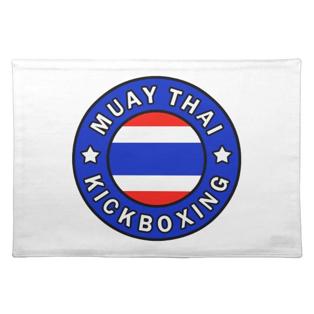 Muay Thai Placemat (Front)