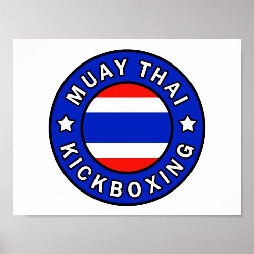 Muay Thai Poster