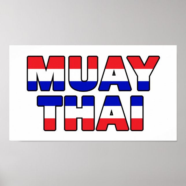 Muay Thai Poster (Front)