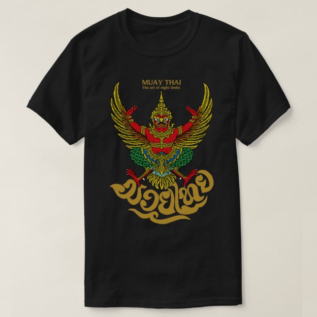 Muay Thai Sak Yant Garuda T-Shirt (Design Front)
