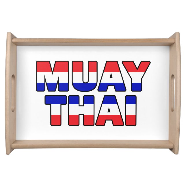 Muay Thai Serving Tray (Front)
