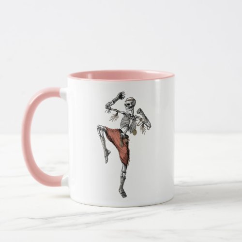 Muay Thai Skeleton Mug