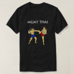 Muay Thai T-Shirt (Teep to Face) Black