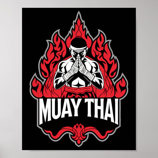 Muay Thai Thai Boxing 1  Poster (Front)